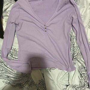 Lavender/Purple Longsleeve Top